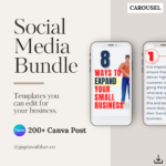 Social Media Carousel Bundle (200+ Posts)